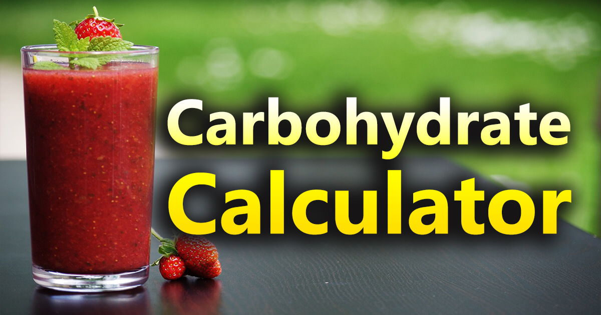 Carbohydrate Calculator