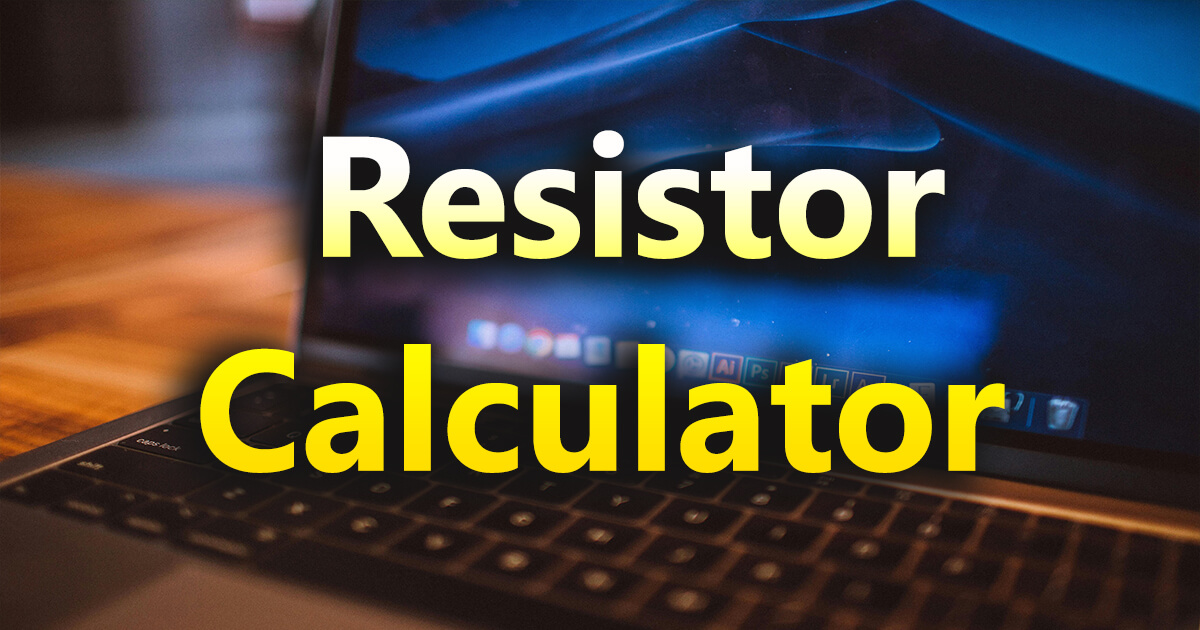 Resistor calculator