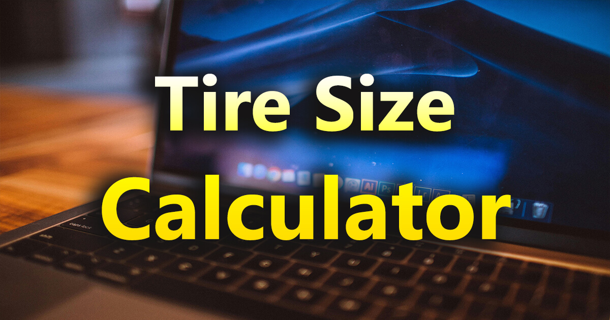 Tire Size calculator