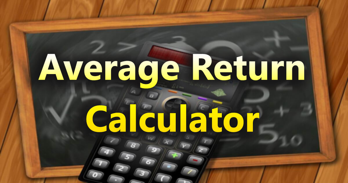 average return calculator