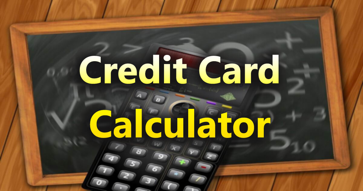 credit card calculator