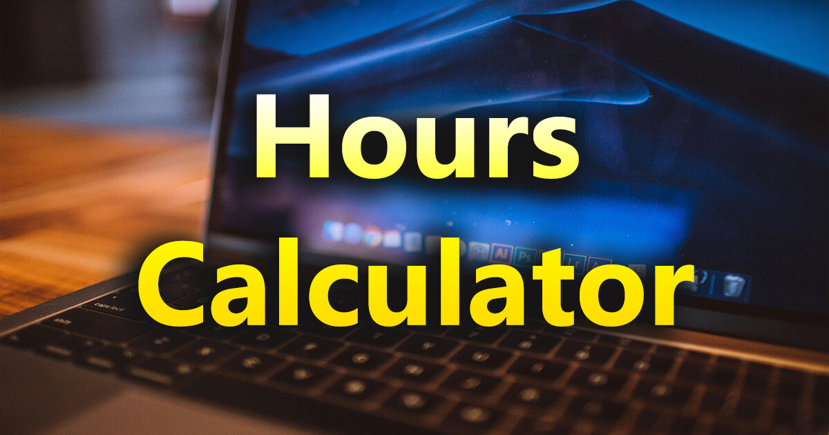 hours calculator