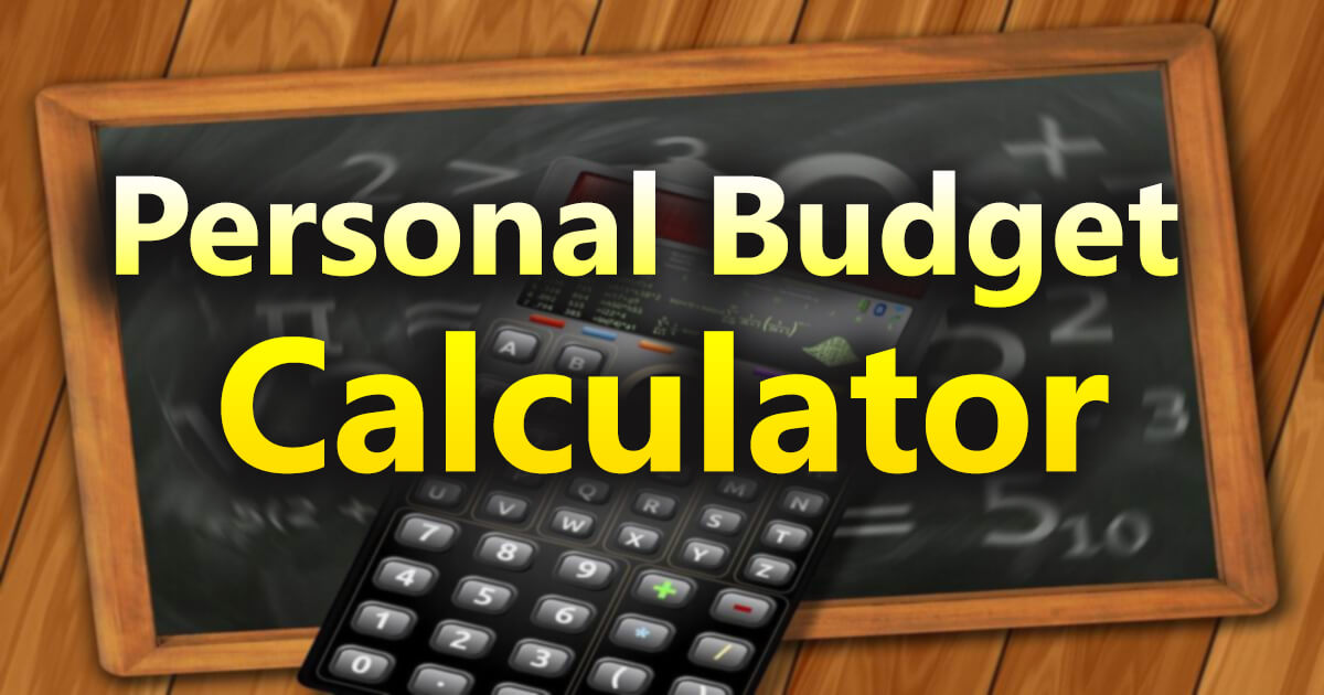 Personal Budget Calculator