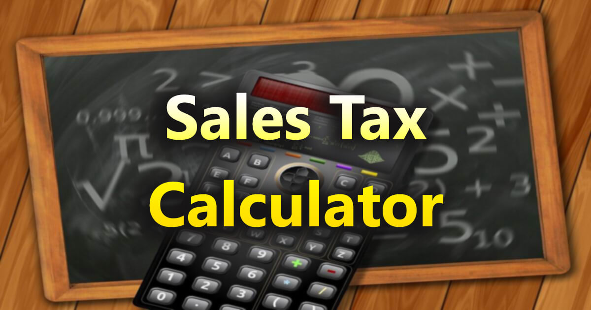 sales tax calculator